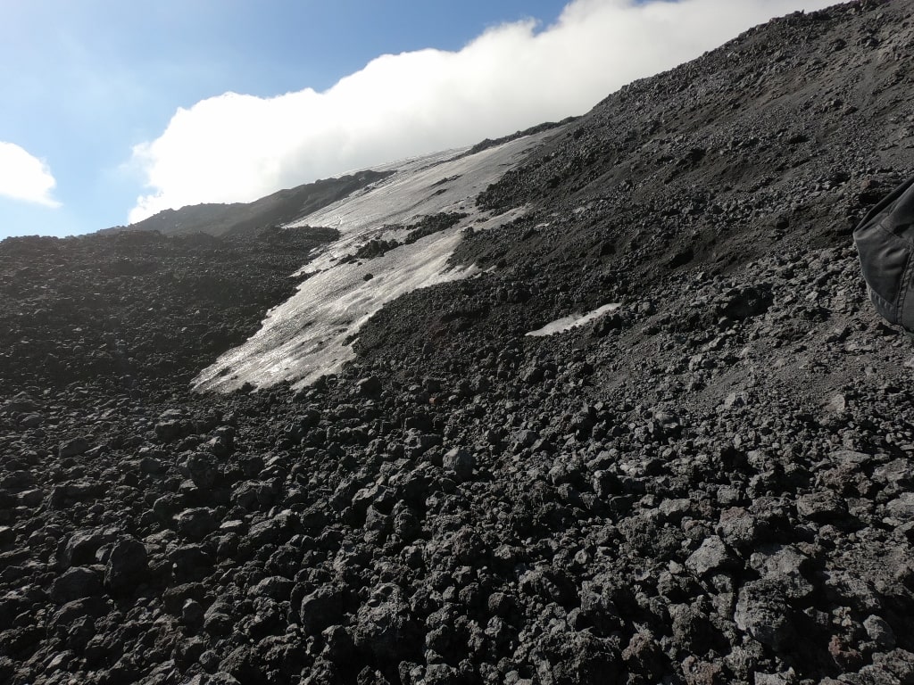 Ladera del Volcán Villarrica