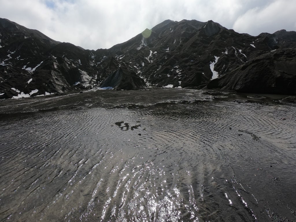 Lago del glaciar Pichillancahue